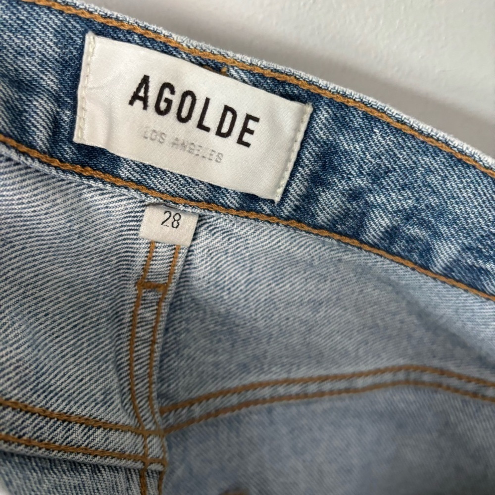 Agolde Riley High Rise Jeans Size 28‎ - Picture 2 of 10